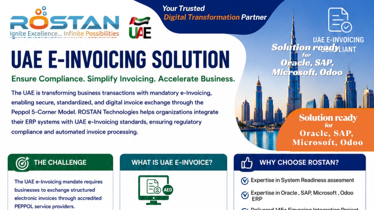 UAE e-Invoicing Solution: Complete Guide to PEPPOL Compliance for Oracle, SAP, M...